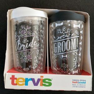 Bride and Groom Matching Tervis Tumbler Set